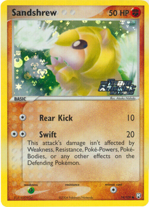 Sandshrew (74/109) (Stamped) [EX: Team Rocket Returns] | Mindsight Gaming