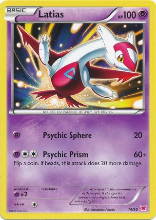 Latias (14/30) [XY: Trainer Kit 2 - Latias] | Mindsight Gaming