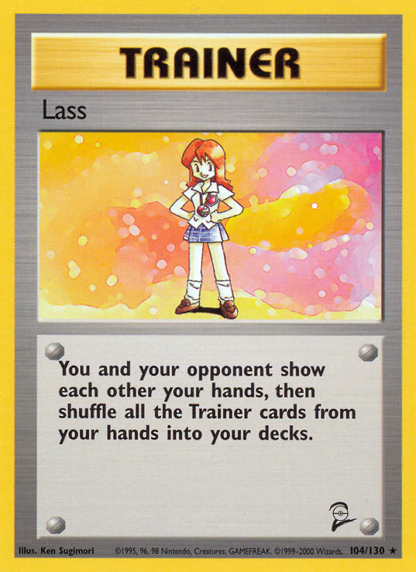 Lass (104/130) [Base Set 2] | Mindsight Gaming