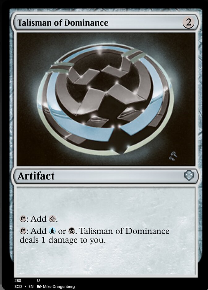 Talisman of Dominance [Starter Commander Decks] | Mindsight Gaming