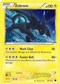 Zekrom (39/116) (Cosmos Holo) [Black & White: Plasma Freeze] | Mindsight Gaming