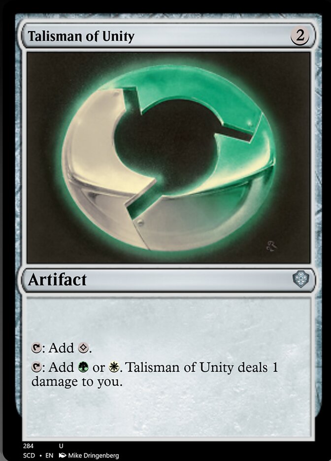 Talisman of Unity [Starter Commander Decks] | Mindsight Gaming