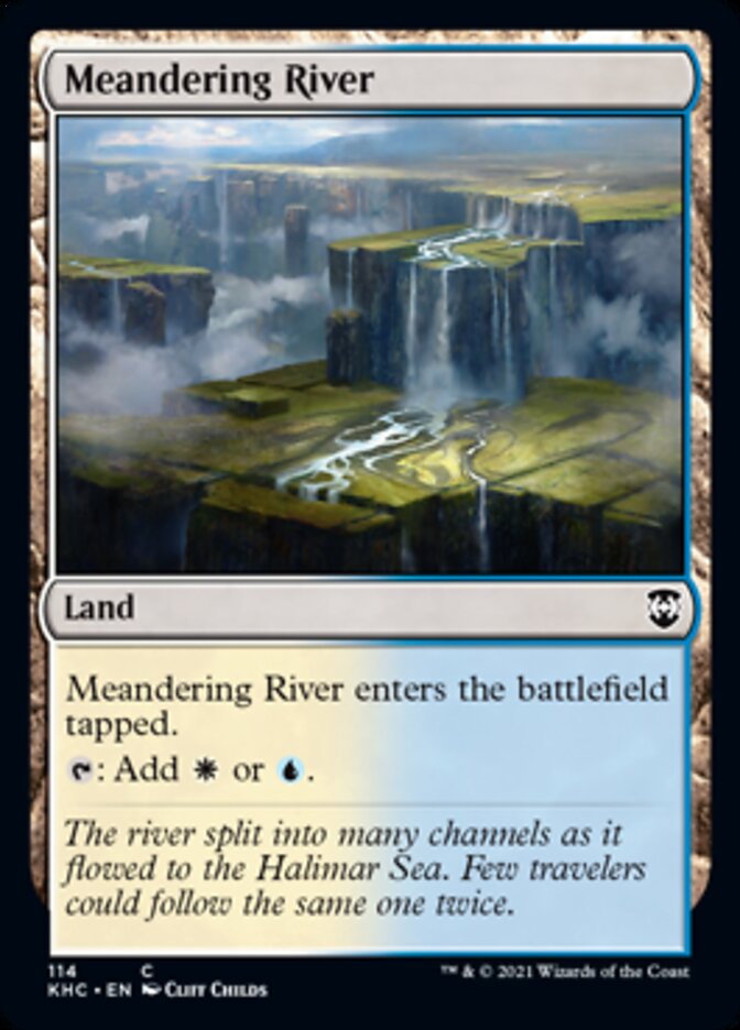 Meandering River [Kaldheim Commander] | Mindsight Gaming