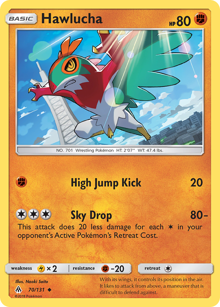 Hawlucha (70/131) [Sun & Moon: Forbidden Light] | Mindsight Gaming