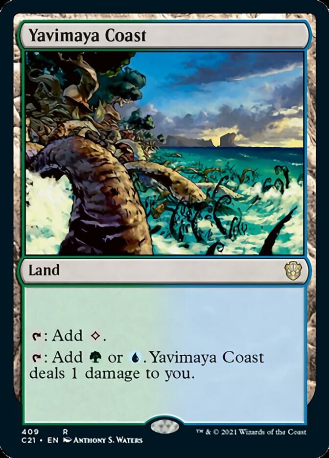 Yavimaya Coast [Commander 2021] | Mindsight Gaming