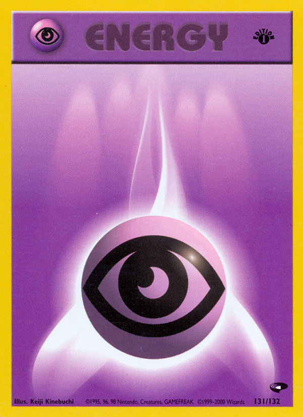 Psychic Energy (131/132) [Gym Challenge 1st Edition] | Mindsight Gaming