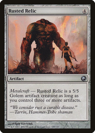 Rusted Relic [Scars of Mirrodin] | Mindsight Gaming