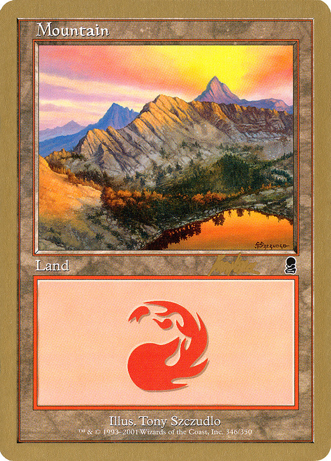 Mountain (bk346) (Brian Kibler) [World Championship Decks 2002] | Mindsight Gaming