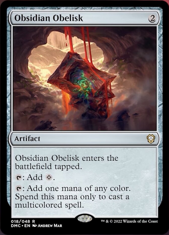 Obsidian Obelisk [Dominaria United Commander] | Mindsight Gaming