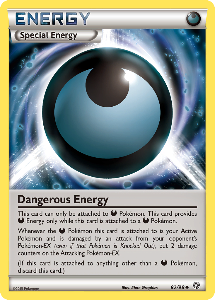 Dangerous Energy (82/98) [XY: Ancient Origins] | Mindsight Gaming