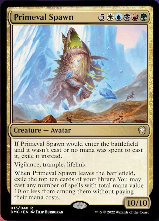 Primeval Spawn [Dominaria United Commander] | Mindsight Gaming