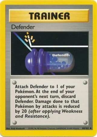 Defender (80/102) [Base Set Unlimited] | Mindsight Gaming