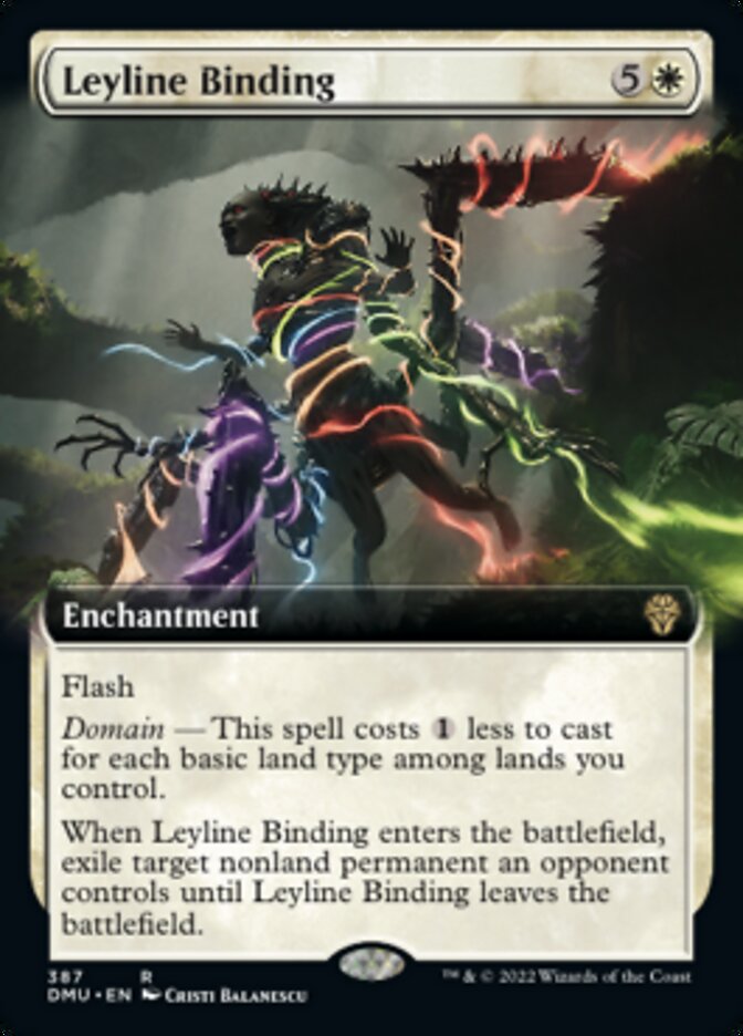 Leyline Binding (Extended Art) [Dominaria United] | Mindsight Gaming