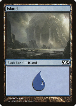 Island (235) [Magic 2014] | Mindsight Gaming