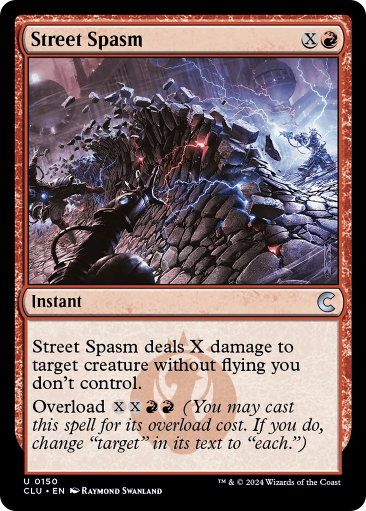 Street Spasm [Ravnica: Clue Edition] | Mindsight Gaming