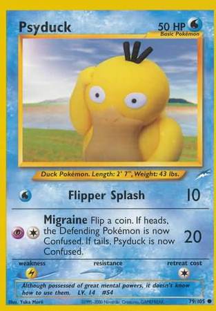 Psyduck (79/105) [Neo Destiny Unlimited] | Mindsight Gaming