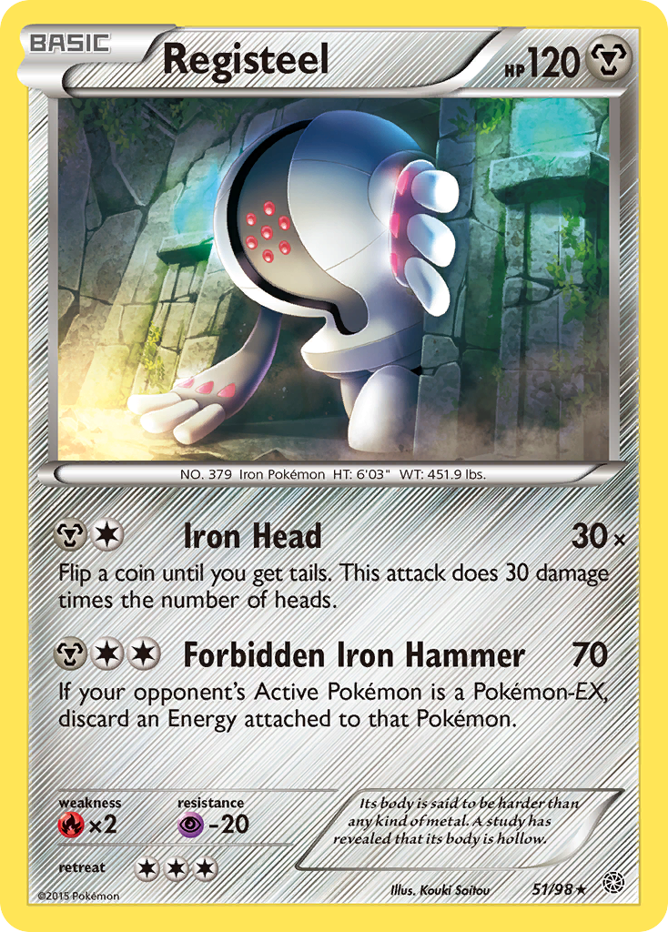 Registeel (51/98) [XY: Ancient Origins] | Mindsight Gaming