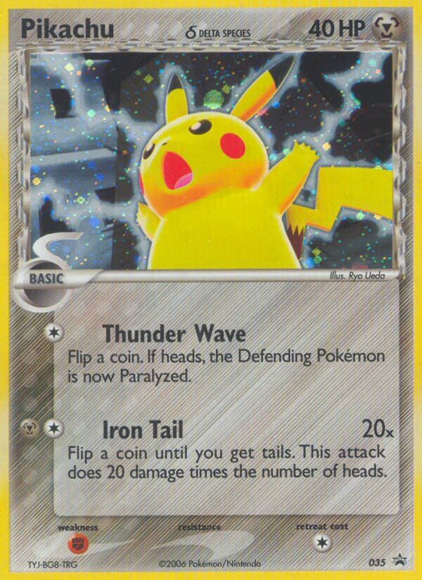 Pikachu (035) (Delta Species) [Nintendo: Black Star Promos] | Mindsight Gaming