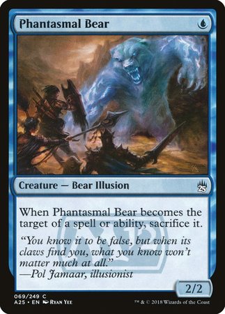 Phantasmal Bear [Masters 25] | Mindsight Gaming