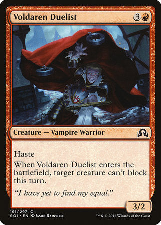 Voldaren Duelist [Shadows over Innistrad] | Mindsight Gaming