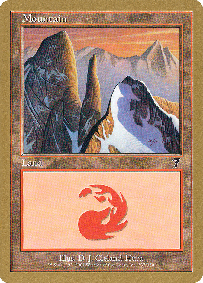 Mountain (jt337) (Jan Tomcani) [World Championship Decks 2001] | Mindsight Gaming