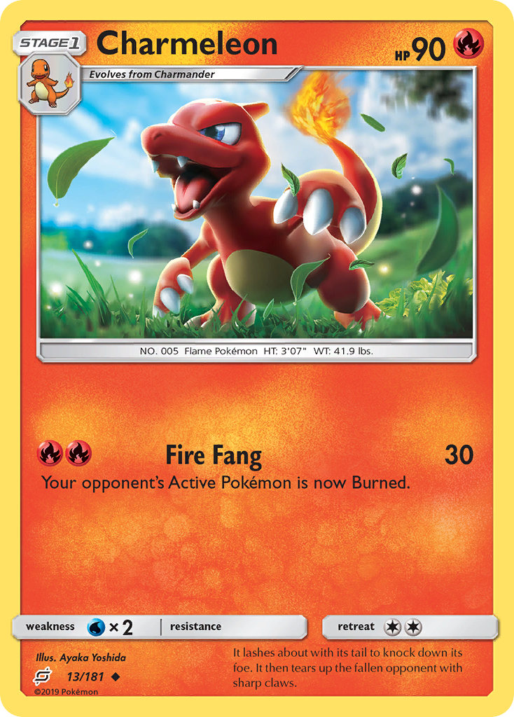 Charmeleon (13/181) [Sun & Moon: Team Up] | Mindsight Gaming