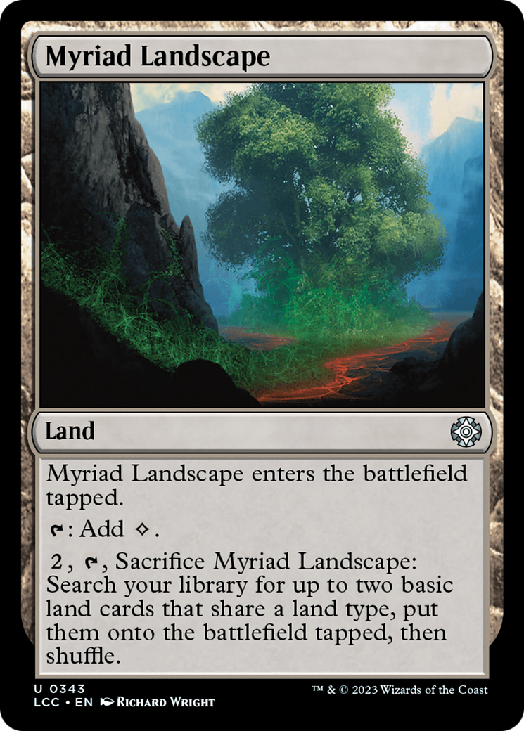 Myriad Landscape [The Lost Caverns of Ixalan Commander] | Mindsight Gaming