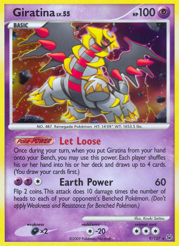 Giratina (9/127) [Platinum: Base Set] | Mindsight Gaming