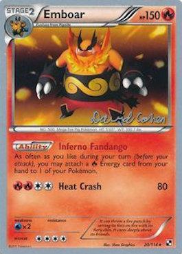 Emboar (20/114) (Twinboar - David Cohen) [World Championships 2011] | Mindsight Gaming