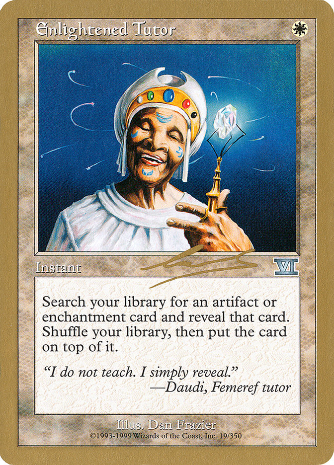 Enlightened Tutor (Nicolas Labarre) [World Championship Decks 2000] | Mindsight Gaming