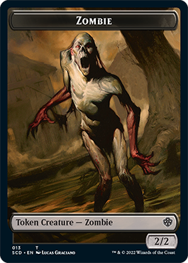 Ogre // Zombie Double-Sided Token [Starter Commander Decks] | Mindsight Gaming