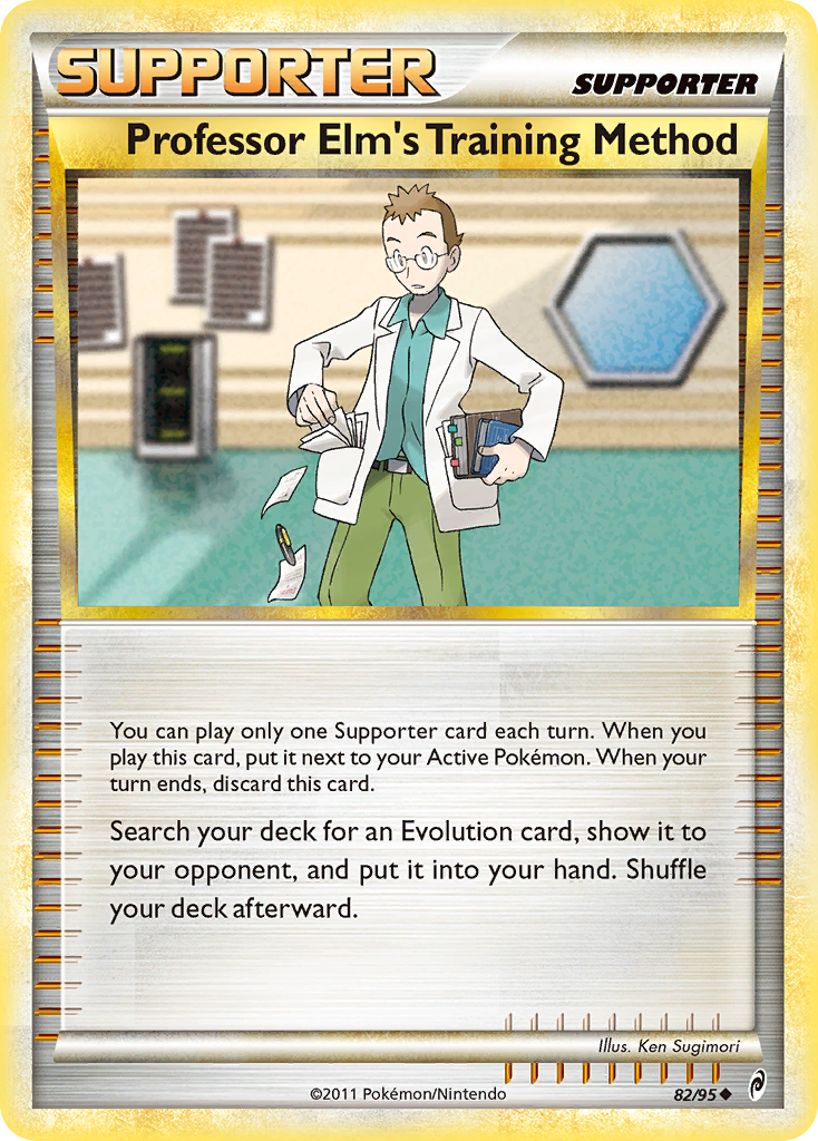 Professor Elm's Training Method (82/95) [HeartGold & SoulSilver: Call of Legends] | Mindsight Gaming