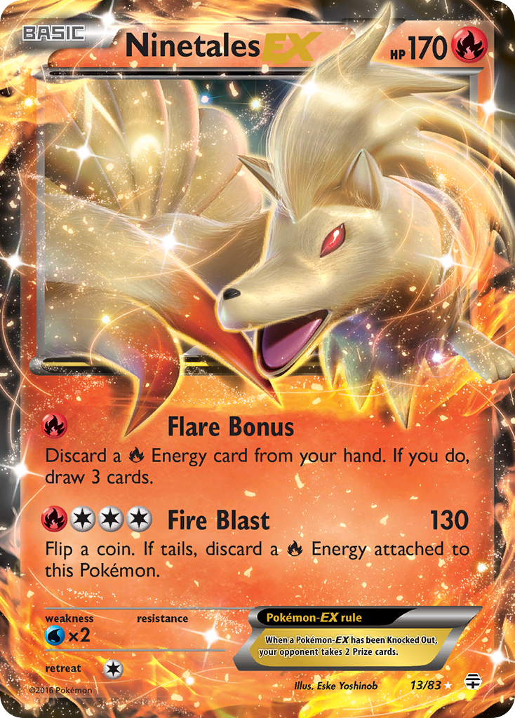 Ninetales EX (13/83) [XY: Generations] | Mindsight Gaming