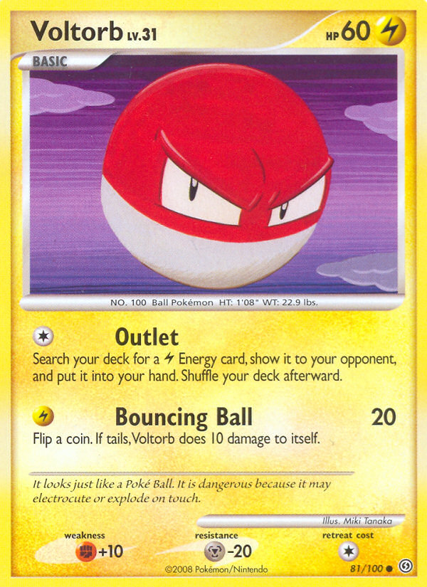 Voltorb (81/100) [Diamond & Pearl: Stormfront] | Mindsight Gaming