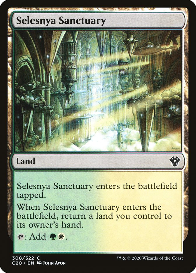 Selesnya Sanctuary [Commander 2020] | Mindsight Gaming