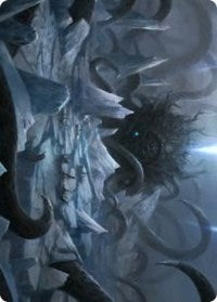 Icebreaker Kraken Art Card [Kaldheim: Art Series] | Mindsight Gaming