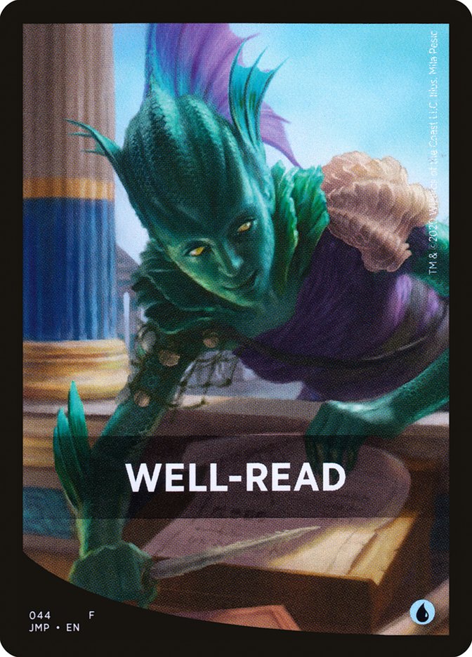 Well-Read [Jumpstart Front Cards] | Mindsight Gaming