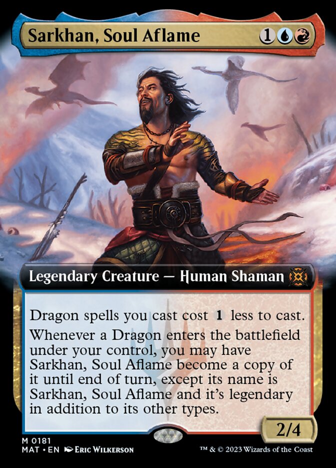 Sarkhan, Soul Aflame (Extended Art) [March of the Machine: The Aftermath] | Mindsight Gaming