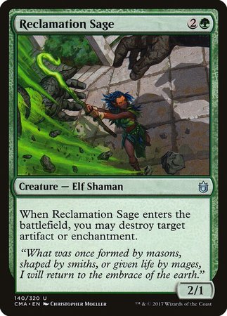 Reclamation Sage [Commander Anthology] | Mindsight Gaming