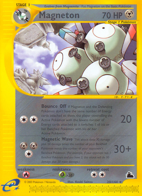 Magneton (20/144) [Skyridge] | Mindsight Gaming