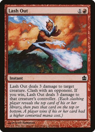 Lash Out [Commander 2011] | Mindsight Gaming