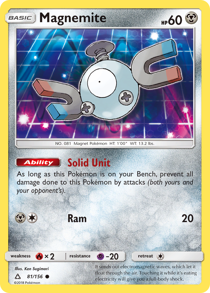 Magnemite (81/156) [Sun & Moon: Ultra Prism] | Mindsight Gaming