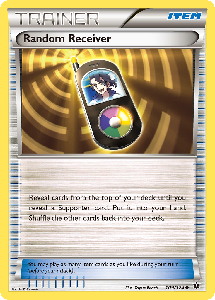 Random Receiver (109/124) [XY: Fates Collide] | Mindsight Gaming