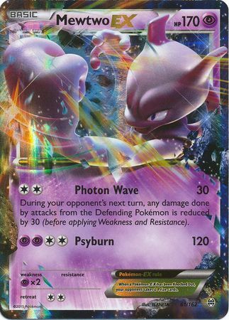 Mewtwo EX (61/162) (Jumbo Card) [XY: BREAKthrough] | Mindsight Gaming