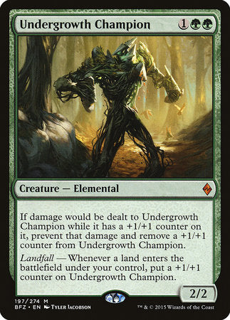 Undergrowth Champion [Battle for Zendikar] | Mindsight Gaming