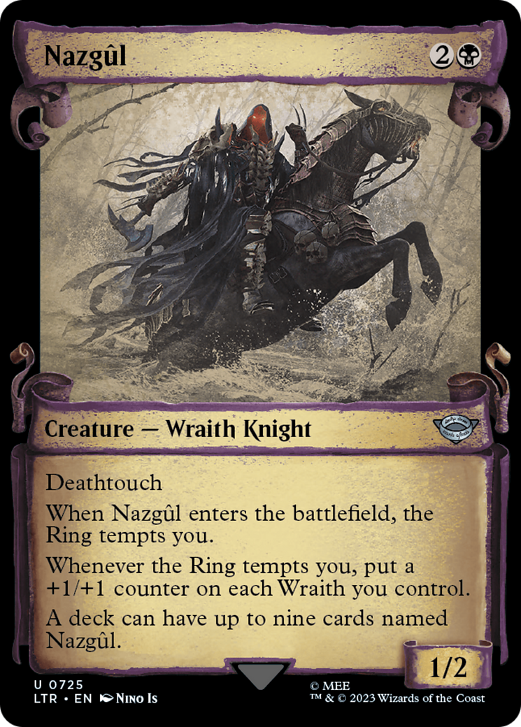 Nazgul (0725) [The Lord of the Rings: Tales of Middle-Earth Showcase Scrolls] | Mindsight Gaming