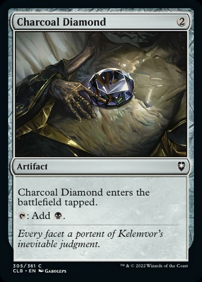 Charcoal Diamond [Commander Legends: Battle for Baldur's Gate] | Mindsight Gaming