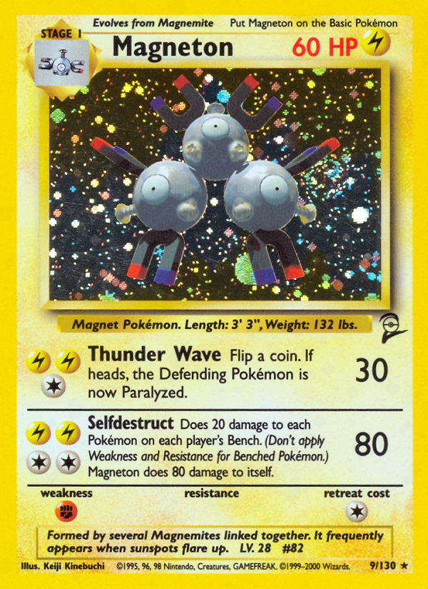 Magneton (9/130) [Base Set 2] | Mindsight Gaming