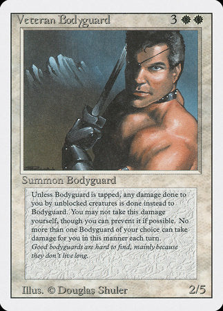 Veteran Bodyguard [Revised Edition] | Mindsight Gaming