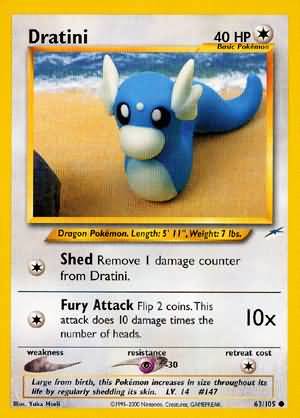 Dratini (63/105) [Neo Destiny Unlimited] | Mindsight Gaming